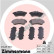 Brake Pad Set, disc brake 23409.190.1 Zimmermann