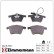 Brake Pad Set, disc brake 23418.190.1 Zimmermann, Thumbnail 2