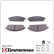 Brake Pad Set, disc brake 23422.165.1 Zimmermann, Thumbnail 2