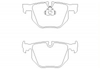 Brake Pad Set, disc brake 2344702 Textar