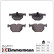 Brake Pad Set, disc brake 23448.170.1 Zimmermann, Thumbnail 2