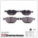 Brake Pad Set, disc brake 23448.210.1 Zimmermann, Thumbnail 2