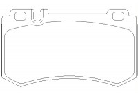 Brake Pad Set, disc brake 2347802 Textar