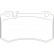 Brake Pad Set, disc brake 2347802 Textar