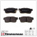 Brake Pad Set, disc brake 23507.150.1 Zimmermann, Thumbnail 2