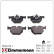 Brake Pad Set, disc brake 23550.170.1 Zimmermann, Thumbnail 2