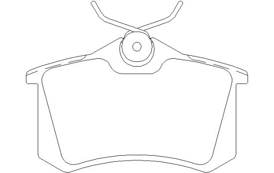 Brake Pad Set, disc brake 2355401 Textar