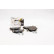 Brake pad set, disc brake 23557 00 704 10 Breck, Thumbnail 2