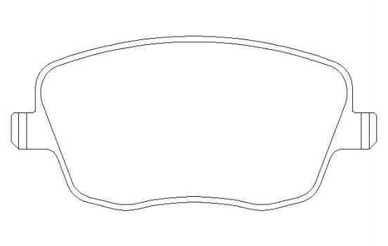 Brake Pad Set, disc brake 2358101 Textar