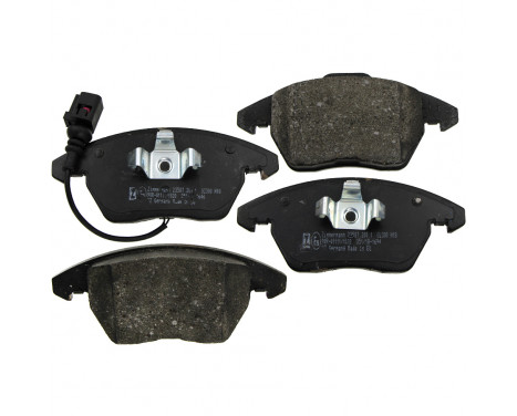 Brake Pad Set, disc brake 23587.200.1 Zimmermann