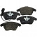 Brake Pad Set, disc brake 23587.200.1 Zimmermann