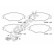 Brake pad set, disc brake 23597 00 702 10 Breck