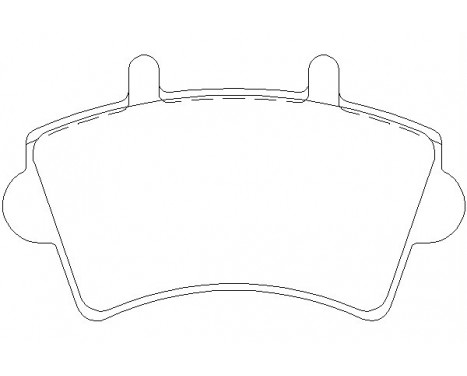 Brake Pad Set, disc brake 2361301 Textar