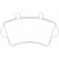 Brake Pad Set, disc brake 2361301 Textar