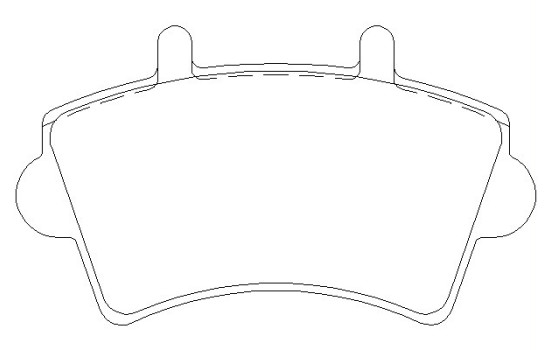 Brake Pad Set, disc brake 2361301 Textar