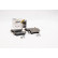Brake pad set, disc brake 23669 00 703 10 Breck, Thumbnail 2