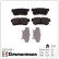 Brake Pad Set, disc brake 23673.150.1 Zimmermann, Thumbnail 2