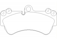 Brake Pad Set, disc brake 2369202 Textar