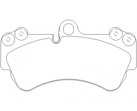 Brake Pad Set, disc brake 2369202 Textar