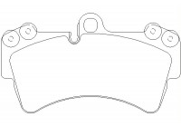 Brake Pad Set, disc brake 2369302 Textar