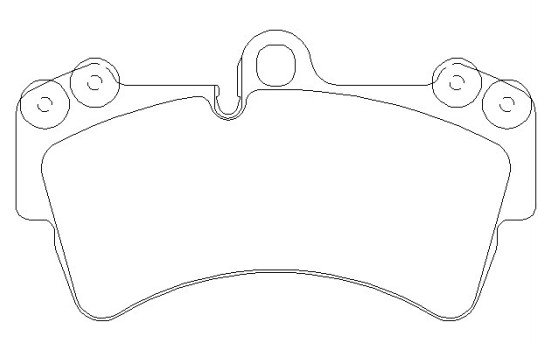 Brake Pad Set, disc brake 2369302 Textar