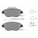 Brake Pad Set, disc brake 2370802 Textar, Thumbnail 2