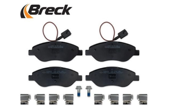 Brake pad set, disc brake 23711 00 701 00 Breck, Image 3