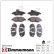Brake Pad Set, disc brake 23711.190.2 Zimmermann, Thumbnail 2