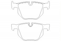 Brake Pad Set, disc brake 2373201 Textar