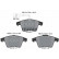 Brake Pad Set, disc brake 2374601 Textar, Thumbnail 2