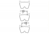 Brake Pad Set, disc brake 2375101 Textar