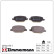 Brake Pad Set, disc brake 23760.175.1 Zimmermann, Thumbnail 2