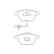 Brake Pad Set, disc brake 2376302 Textar