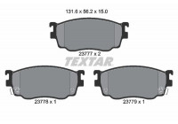 Brake Pad Set, disc brake 2377701 Textar