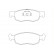 Brake Pad Set, disc brake 2384201 Textar