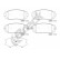 Brake pad set, disc brake 23865 00 701 00 Breck