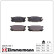 Brake Pad Set, disc brake 23876.130.1 Zimmermann, Thumbnail 2