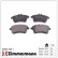 Brake Pad Set, disc brake 23881.200.1 Zimmermann, Thumbnail 2