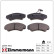 Brake Pad Set, disc brake 23919.195.1 Zimmermann, Thumbnail 2