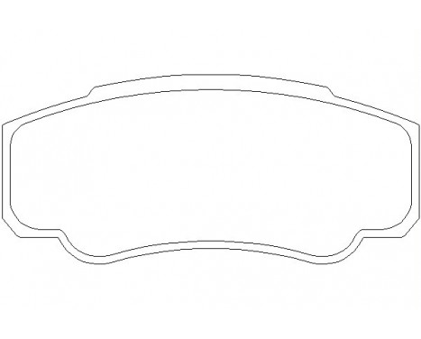 Brake Pad Set, disc brake 2392101 Textar