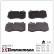 Brake Pad Set, disc brake 23960.175.1 Zimmermann, Thumbnail 2