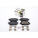 Brake pad set, disc brake 23973 00 702 10 Breck, Thumbnail 2