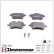 Brake Pad Set, disc brake 23984.180.1 Zimmermann, Thumbnail 2