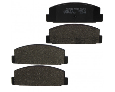 Brake Pad Set, disc brake 24045.130.1 Zimmermann