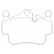 Brake Pad Set, disc brake 2404901 Textar
