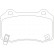 Brake Pad Set, disc brake 2407601 Textar