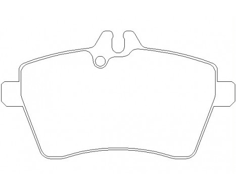 Brake Pad Set, disc brake 2407701 Textar