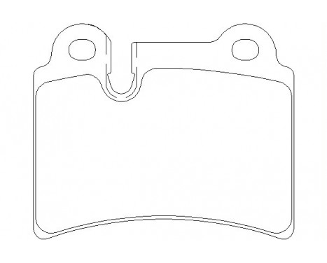 Brake Pad Set, disc brake 2409701 Textar