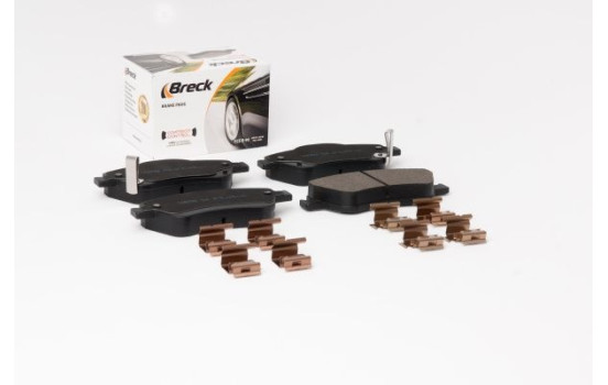 Brake pad set, disc brake 24122 00 701 10 Breck, Image 2