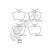 Brake pad set, disc brake 24135 00 704 00 Breck